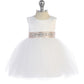Baby Girl Satin Bodice Tulle Dress by TIPTOP KIDS - AS5700S