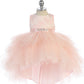 Baby Girl Layered Tulle Lace Bodice Dress by TIPTOP KIDS - AS5722S