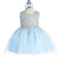 Baby Girl Lace Applique Bodice Pageant Dress by TIPTOP KIDS - AS5771S