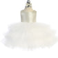 Baby Girl Layered Tulle Glitter Bodice Dress by TIPTOP KIDS - AS5790S