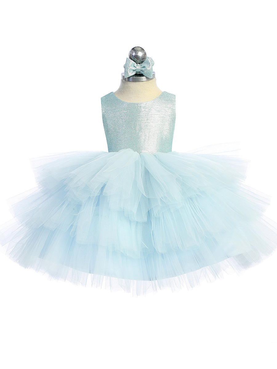 open lace back dress Royal Dreams Layered Tulle Princess Dress  Magic Tree Kids