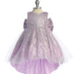 Baby Dress Glitter Tail and Large Bow by TIPTOP KIDS - AS5804S