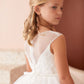 Sequin Sweetheart Neckline Flowers Girl Dress by TIPTOP KIDS - AS5855