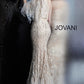 Jovani 63342 Gold One Shoulder Embellished Prom Gown - Special Occasion