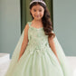 Girl Dress with Glitter Tulle Skirt by TIPTOP KIDS - AS7040