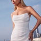 Strapless Scoop Neckline Bridal Gown by Cinderella Divine 7434W