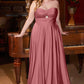 Satin Strapless A-Line Women Formal Gown By Ladivine 7496C - Curves