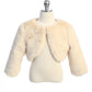 Party Girl Faux Fur Jacket Dress by TIPTOP KIDS - AS7914