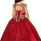 Cinderella Couture USA AS8024 Shiny Satin Tulle Mini Quince