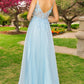 3D Floral Applique Lace A-Line Party Dress by Cinderella Couture USA AS8038J