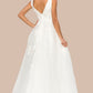 3D Organza Flowers Glitter Party Dress by Cinderella Couture USA AS8040J