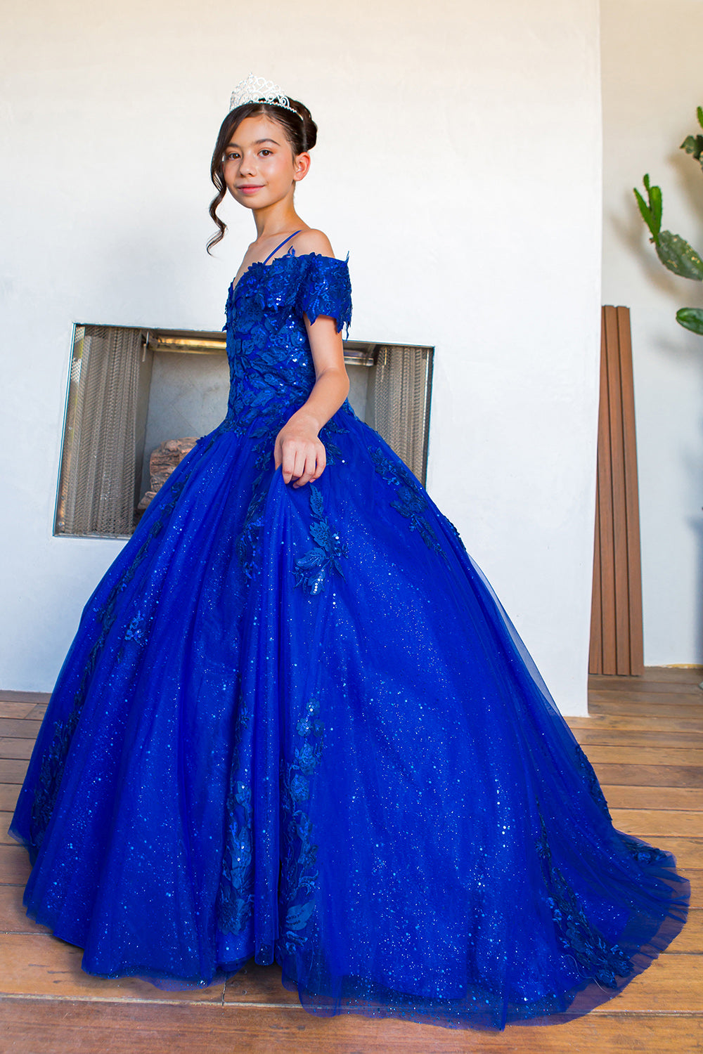 Cinderella Couture USA AS8045 Glitter Tulle A-Line Mini Quince 8 / Red Cinderella Couture USA AS8045 Glitter Tulle A-Line Mini Quince 8 / Red