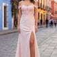 Beautiful Flower Lace Off Shoulder Party Dress by Cinderella Couture USA AS8049J