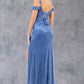 Beautiful Flower Lace Off Shoulder Party Dress by Cinderella Couture USA AS8049J