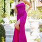 Strapless Scoop Neckline Sheath Party Dress by Cinderella Couture USA AS8052J