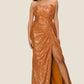 Strapless Scoop Neckline Sheath Party Dress by Cinderella Couture USA AS8052J