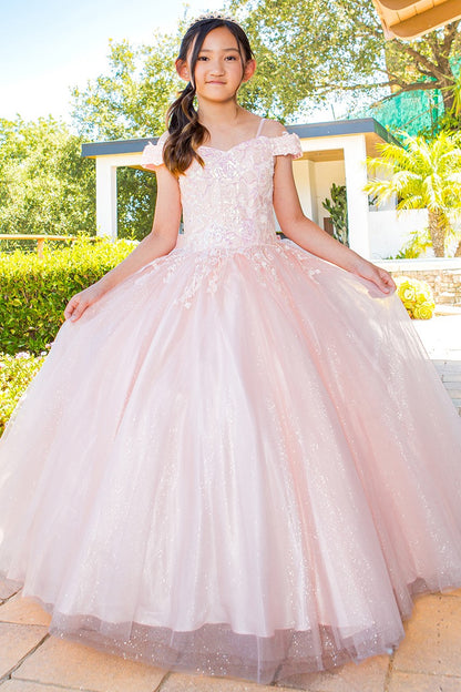 Cinderella Couture USA AS8062 Sequin Off Shoulder Mini Quince