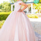 Cinderella Couture USA AS8062 Sequin Off Shoulder Mini Quince
