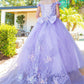 Cinderella Couture USA AS8062 Sequin Off Shoulder Mini Quince
