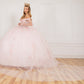 Elegant Cape Sleeve Quinceanera Dress by Cinderella Couture USA AS8075J