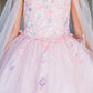 Cinderella Couture USA AS8075 Floral Off Shoulder Mini Quince