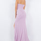 Fitted Sweetheart Corset Leg Slit Party Dress by Cinderella Couture USA AS8090J