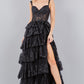 Embroidered Sweetheart Neckline Party Dress by Cinderella Couture USA AS8093J