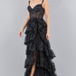Embroidered Sweetheart Neckline Party Dress by Cinderella Couture USA AS8093J