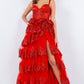 Embroidered Sweetheart Neckline Party Dress by Cinderella Couture USA AS8093J