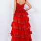 Embroidered Sweetheart Neckline Party Dress by Cinderella Couture USA AS8093J