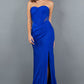 Fitted Glitter Strapless Sweetheart Party Dress by Cinderella Couture USA AS8094J