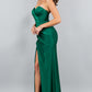 Strapless Sweetheart Neckline Sheath Party Dress by Cinderella Couture USA AS8095J