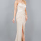 Strapless Sweetheart Neckline Sheath Party Dress by Cinderella Couture USA AS8095J