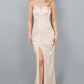 Strapless Sweetheart Neckline Sheath Party Dress by Cinderella Couture USA AS8095J
