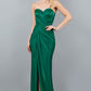 Strapless Sweetheart Neckline Sheath Party Dress by Cinderella Couture USA AS8095J
