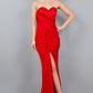 Strapless Sweetheart Neckline Sheath Party Dress by Cinderella Couture USA AS8095J