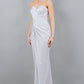 Strapless Sweetheart Neckline Sheath Party Dress by Cinderella Couture USA AS8095J