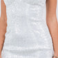 Fitted Slit Sweetheart Neckline Short Party Dress by Cinderella Couture USA AS8113J