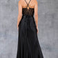 Fitted Beautiful Leg Slit Party Dress by Cinderella Couture USA AS8116J