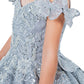 Layered Tulle with Tiered Train Girl Communion Dress by Cinderella Couture USA AS8120