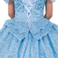 Layered Tulle with Tiered Train Girl Communion Dress by Cinderella Couture USA AS8120