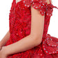 Layered Tulle with Tiered Train Girl Communion Dress by Cinderella Couture USA AS8120