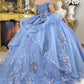 Sweetheart Neckline A-Line Quinceanera Dress by Cinderella Couture USA AS8125J