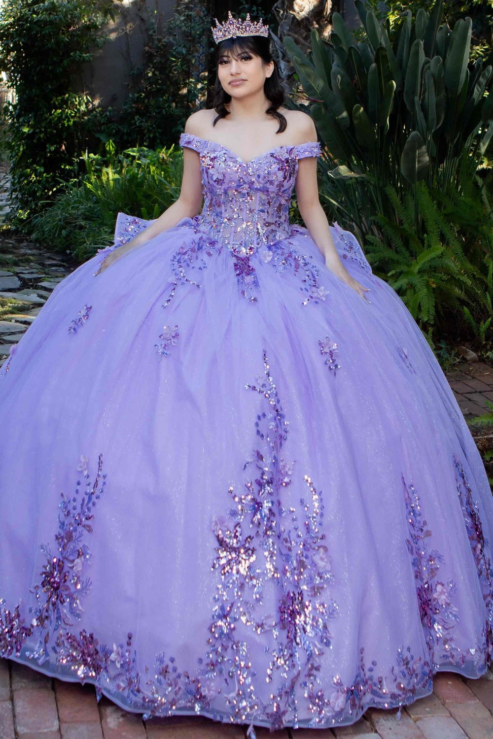 Sweetheart Neckline A-Line Quinceanera Dress by Cinderella Couture USA AS8125J