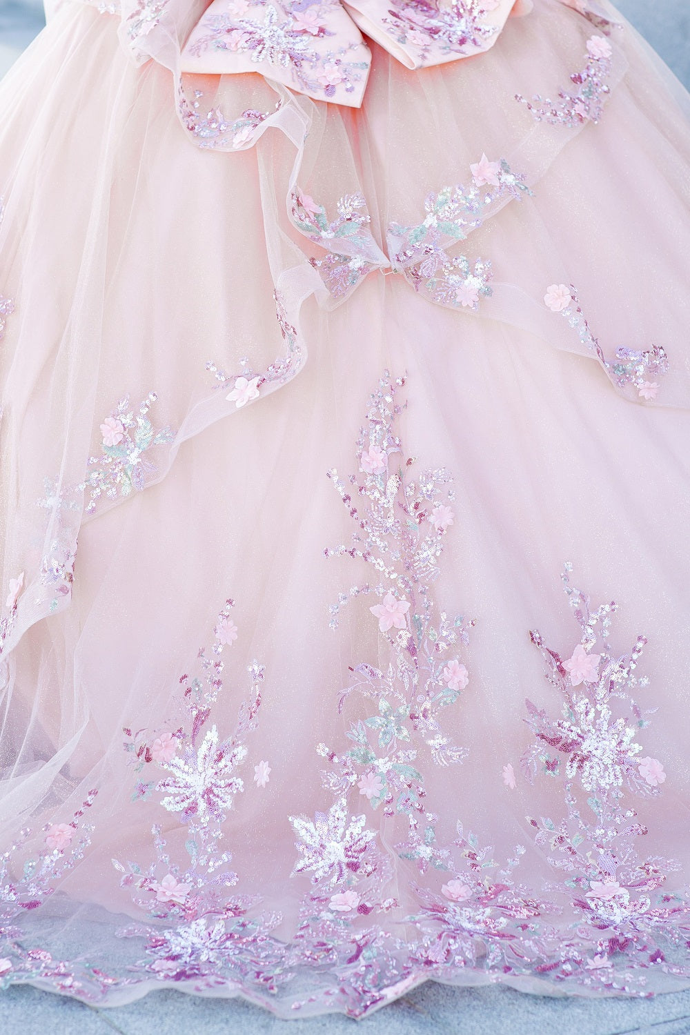 Sweetheart Neckline A-Line Quinceanera Dress by Cinderella Couture USA AS8125J
