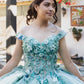Sweetheart Neckline A-Line Quinceanera Dress by Cinderella Couture USA AS8125J