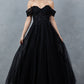 Off Shoulder Embroider A-Line Gown by Cinderella Couture USA AS8152J