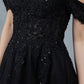 Off Shoulder Embroider A-Line Gown by Cinderella Couture USA AS8152J
