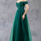 Off Shoulder Embroider A-Line Gown by Cinderella Couture USA AS8152J
