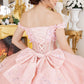 Off Shoulder Sweetheart Neckline Quinceanera Dress by Cinderella Couture USA AS8160J
